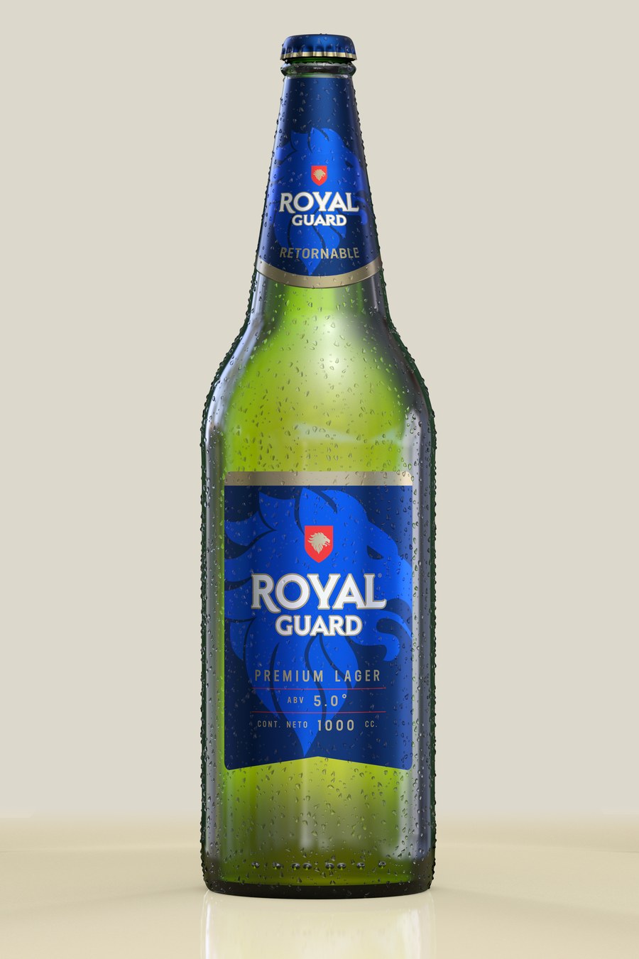 Botella retornable Royal Guard Lager 1L