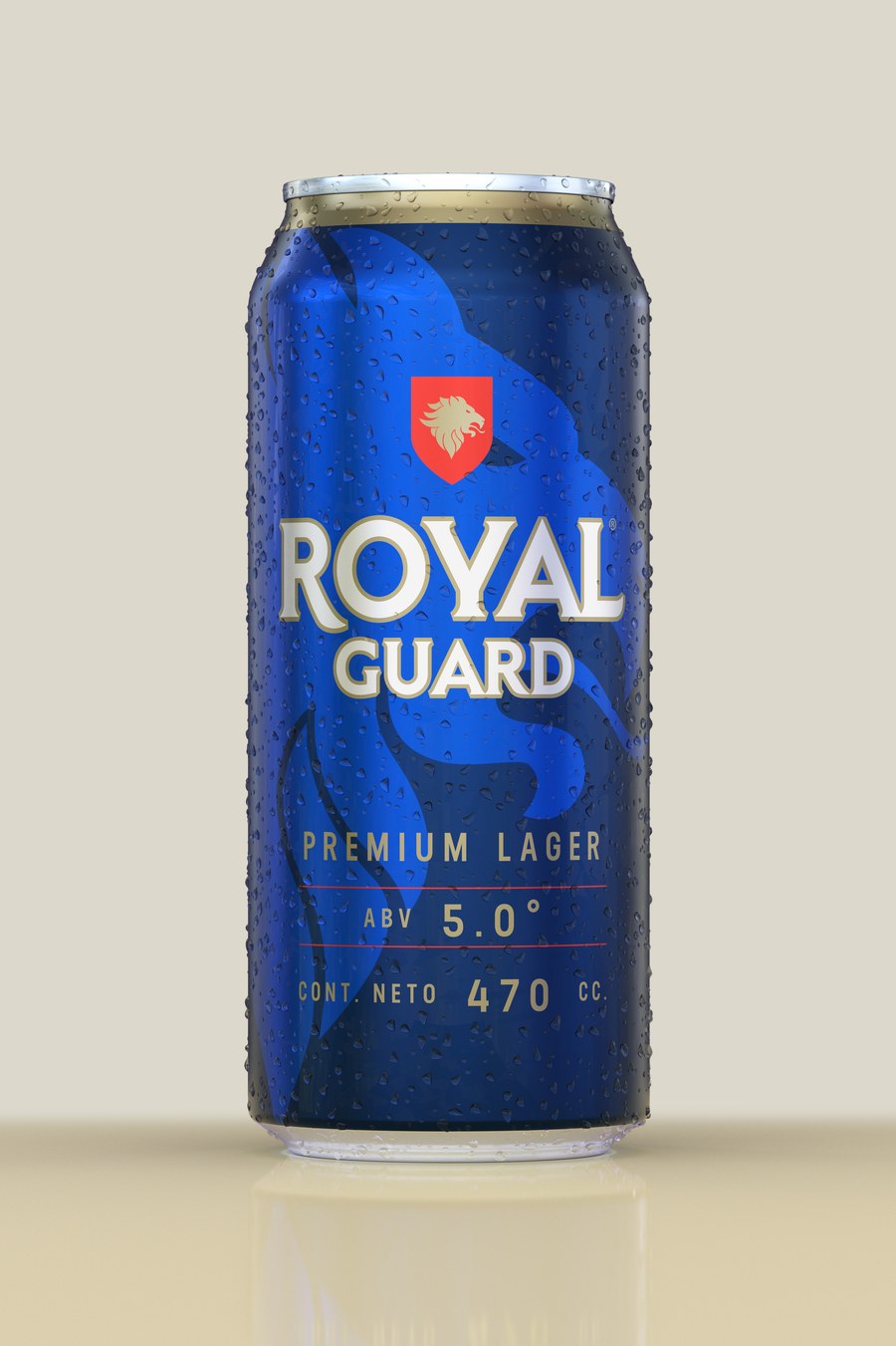 Lata Royal Guard Lager 470cc