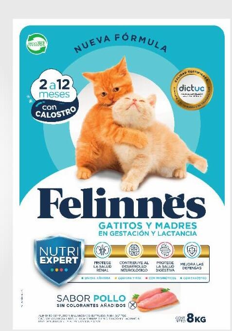 Packaging Felinnes Gatitos y Madres