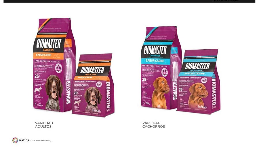 Línea Biomaster para perros