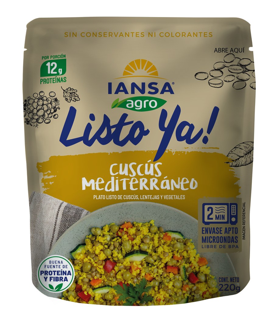 Listo Ya! — Cuscús Mediterráneo