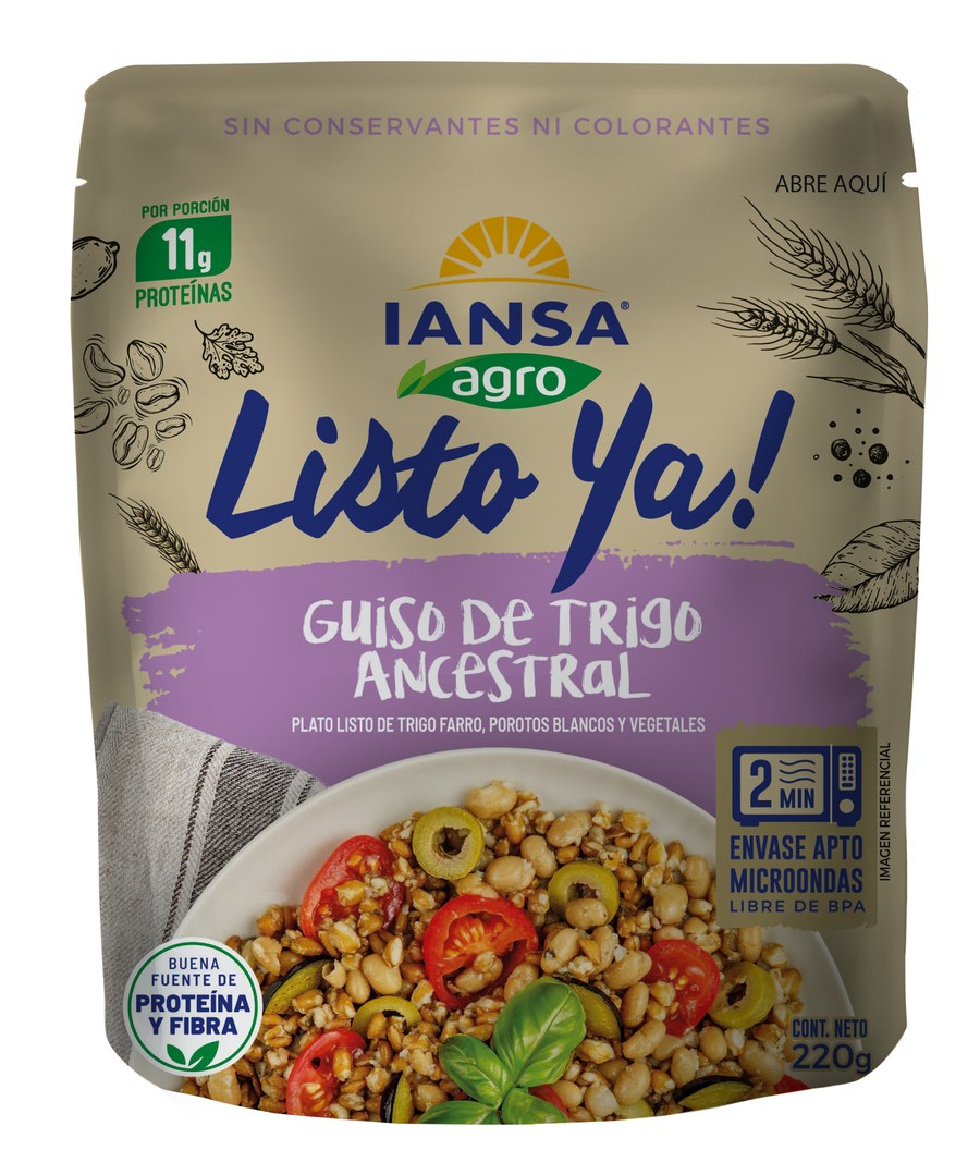 Listo Ya! — Guiso de Trigo Ancestral